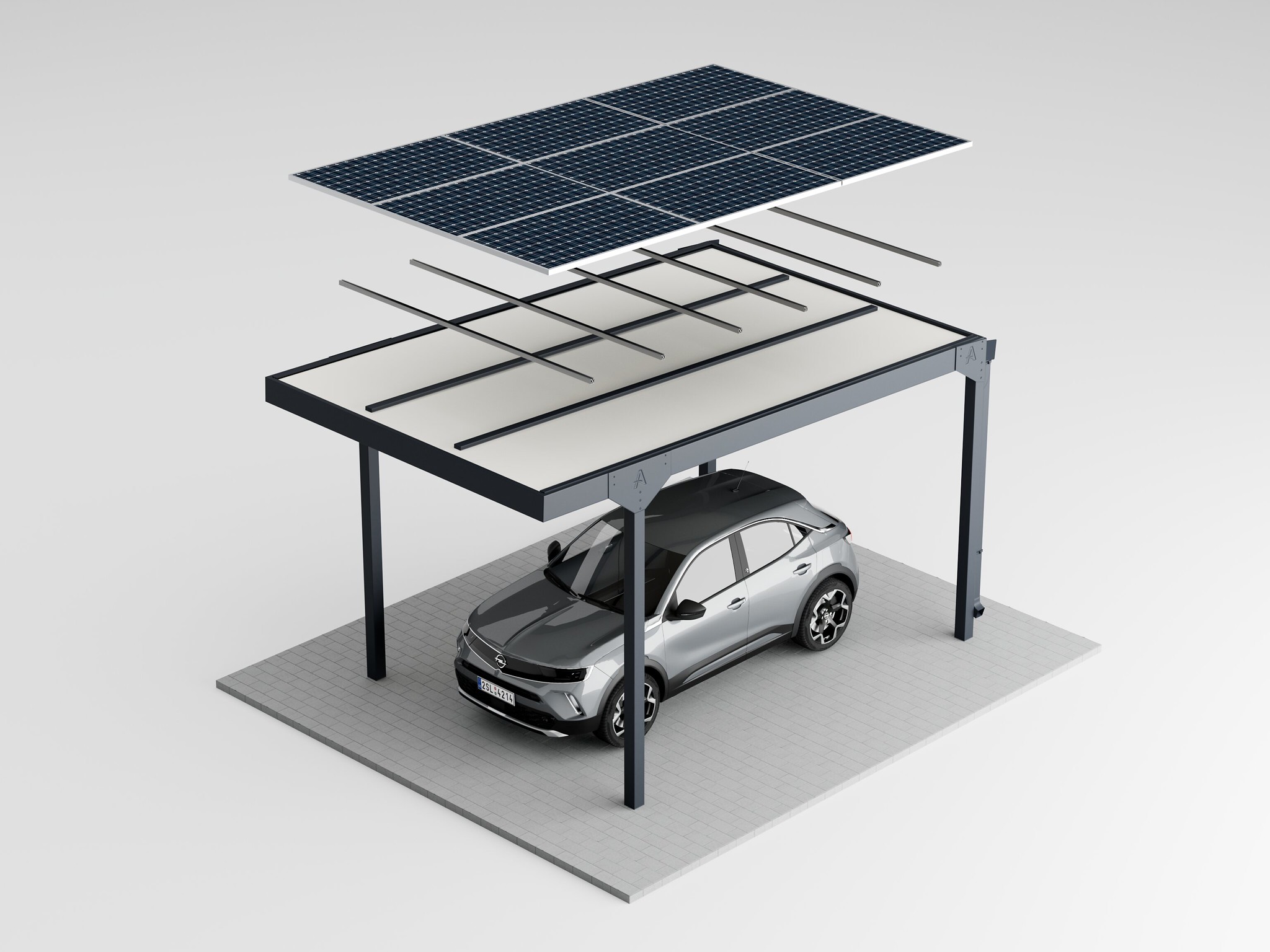 Solar Carport von PV Hessen GmbH in Schwalmstadt